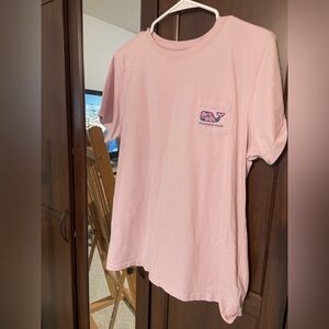 EUC Vineyard Vines Light Pink Tee XL